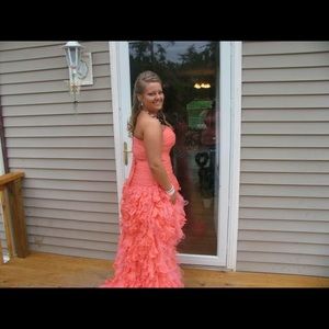 Corol prom dress